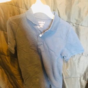 Boys gray polo